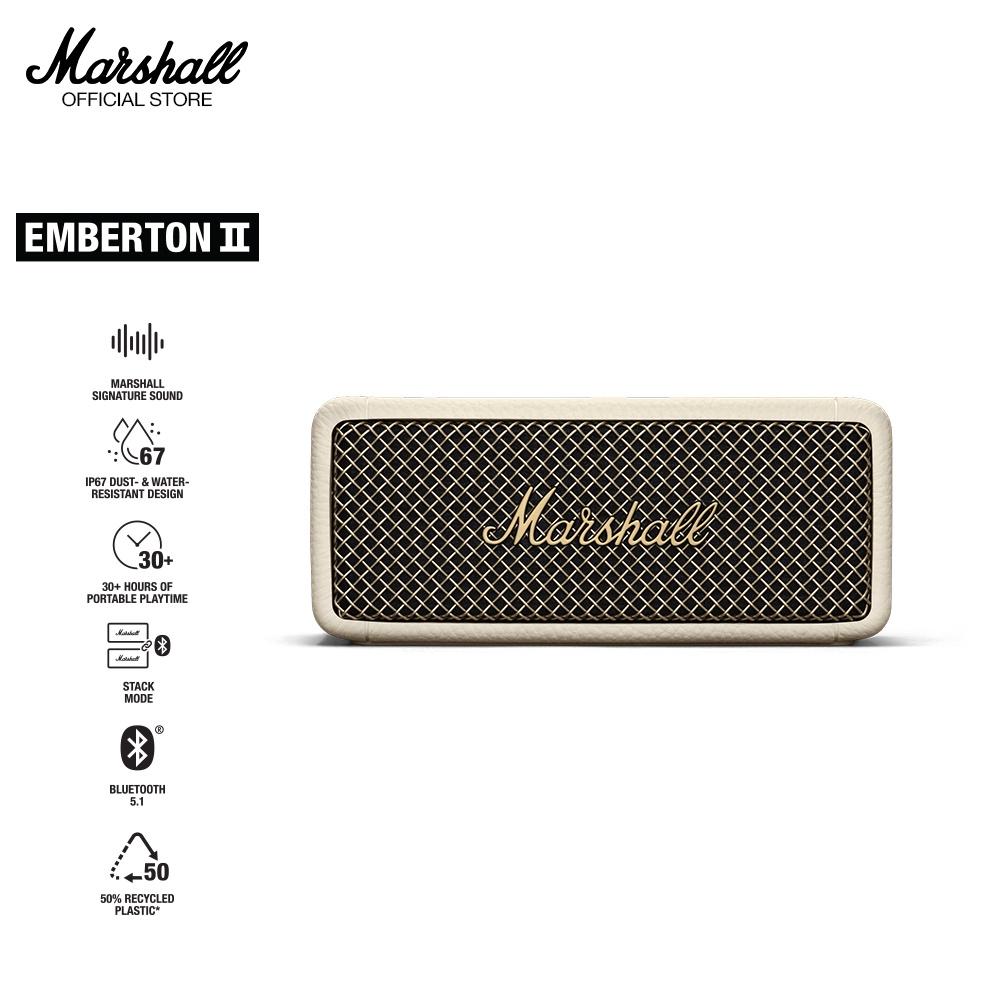 Loa Bluetooth Marshall Emberton II (Pin 30h) - Hàng Chính Hãng ASH Việt Nam