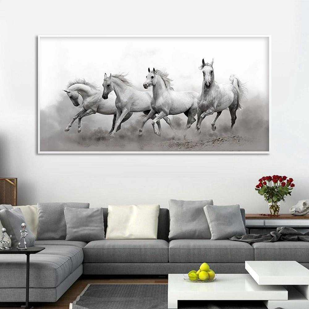Tranh canvas hình ngựa ADH0119