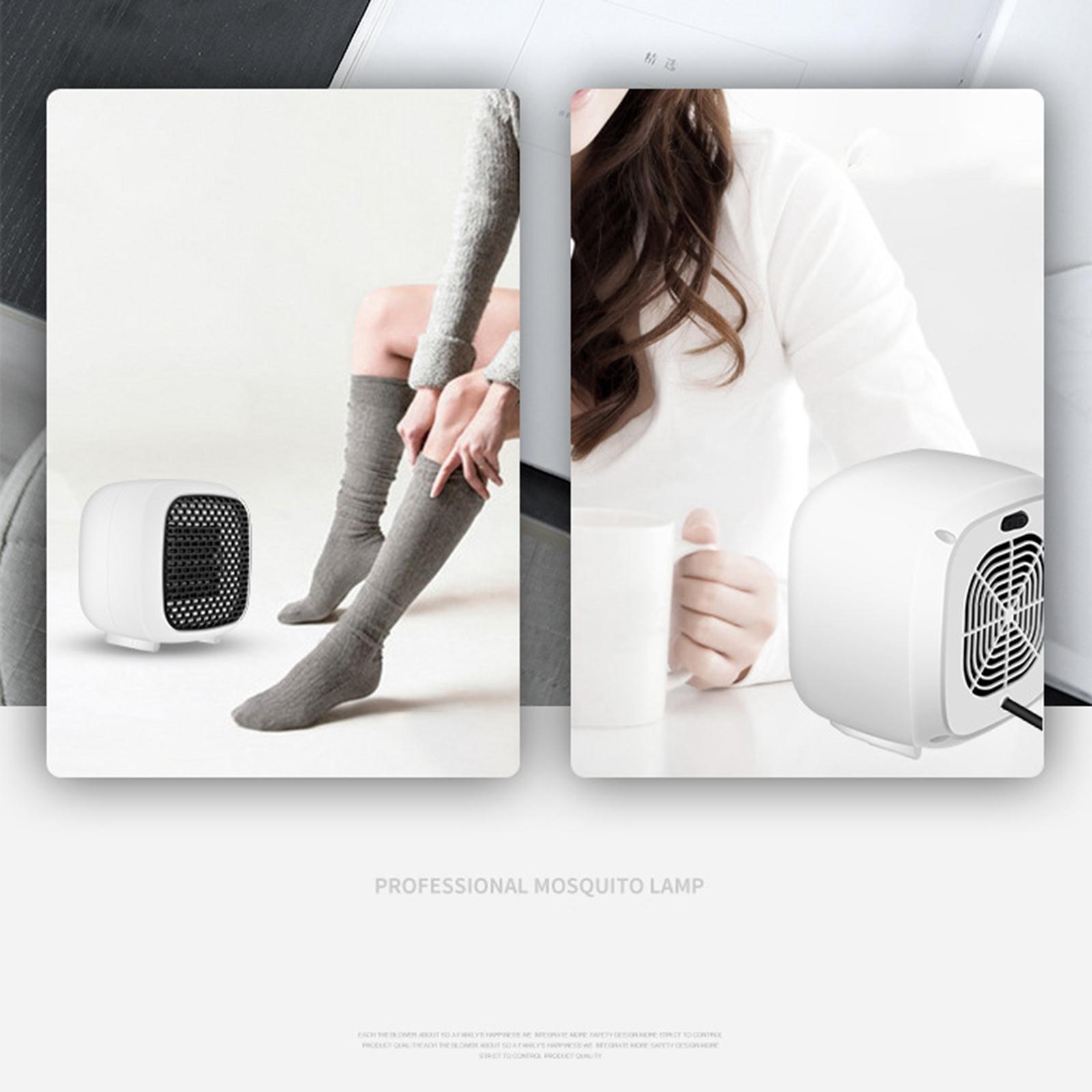 Mini Space Heater Personal Safety Energy Save for Indoors Room Table Desktop