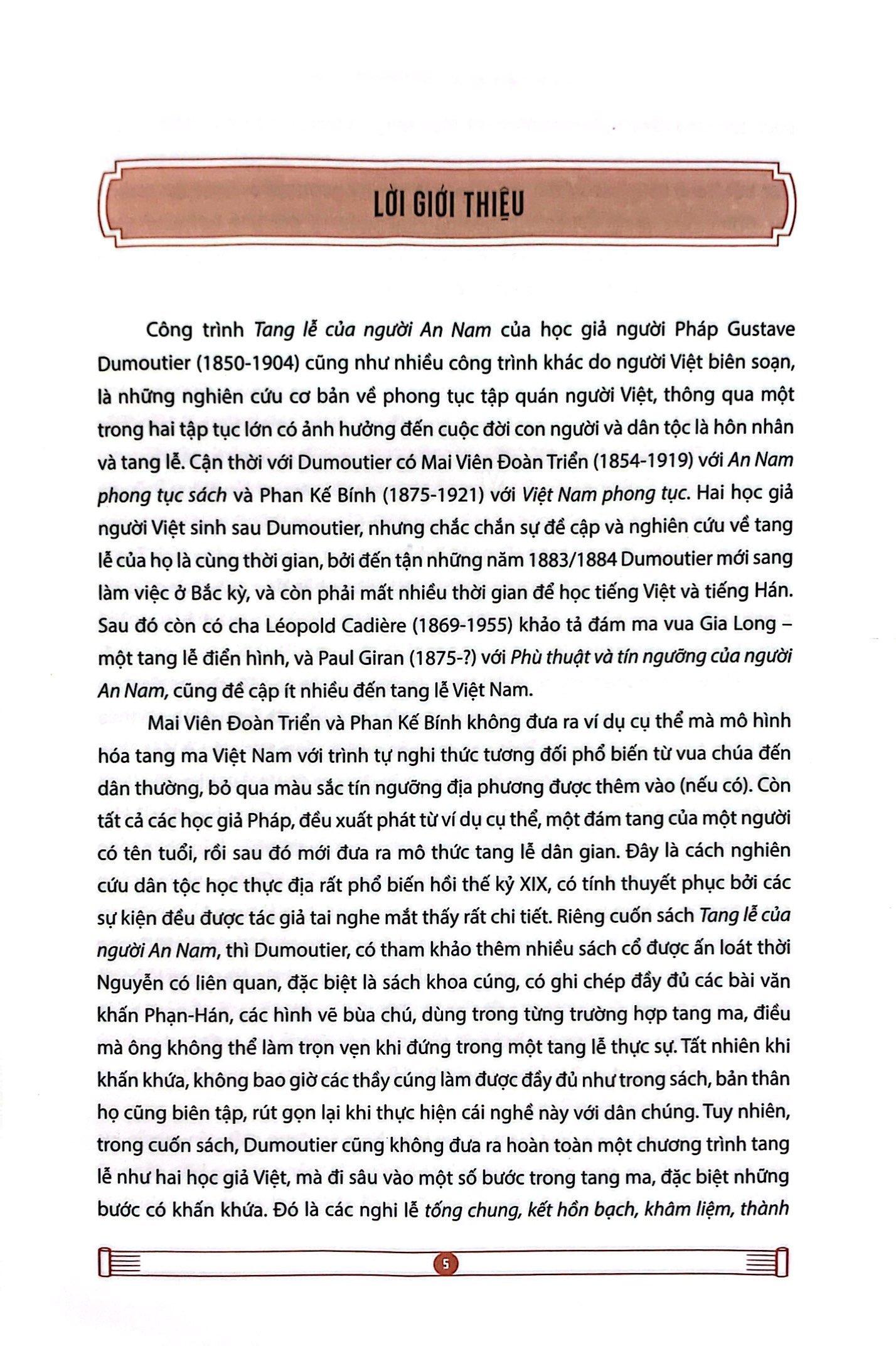 Sách - Tang Lễ Của Người An Nam - Nghiên Cứu Dân Tộc Học Về Tín Ngưỡng Cổ Truyền - Bìa Cứng (Tái Bản 2025)