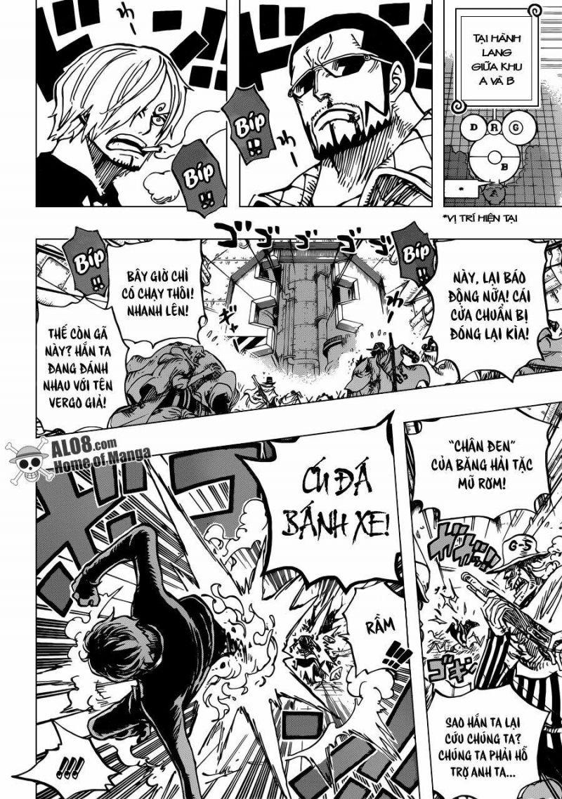 đảo hải tặc - one piece chapter 681 14
