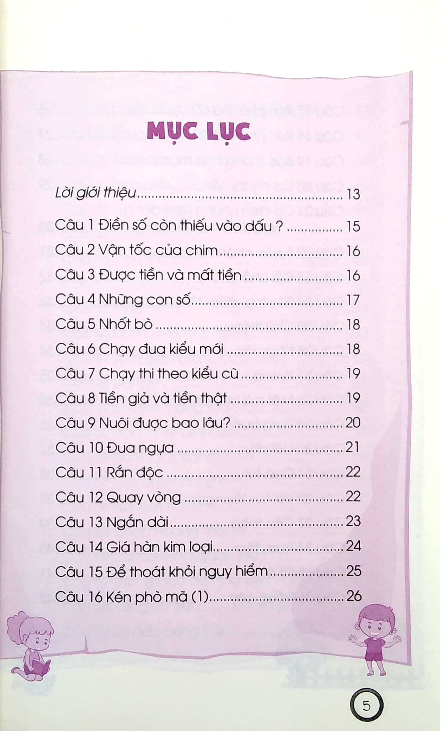 Siêu Trí Tuệ - Câu Đố Luyện Tư Duy