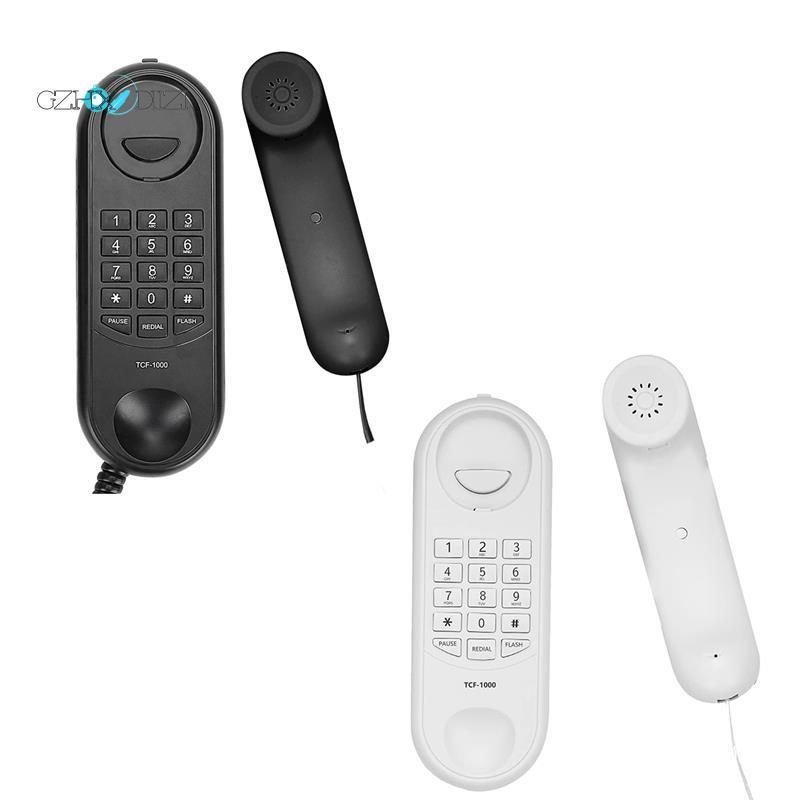 1 Điện Thoại Di Động Landline House Có Nút Lớn Và Số Màu Đen Cuối Cùng Cho Văn Phòng / Khách Sạn
