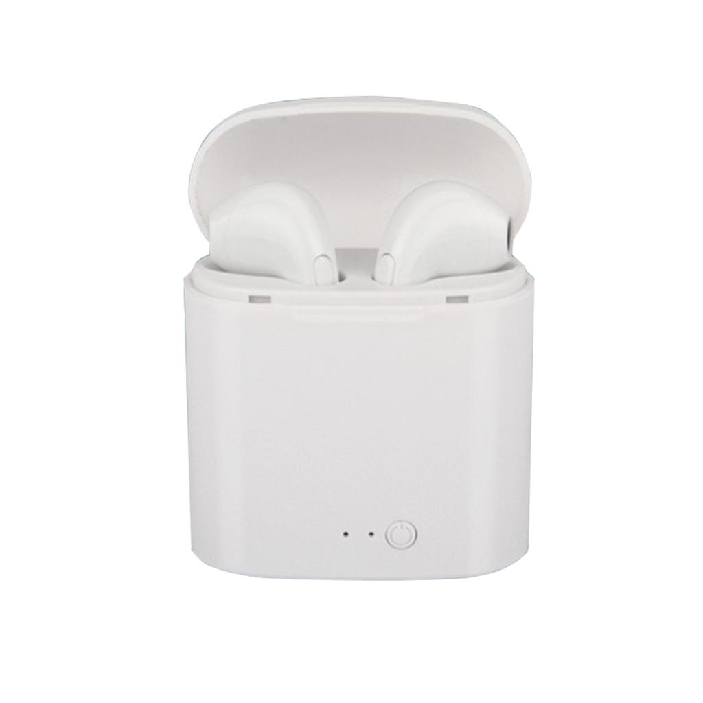 2 Pcs i7 Wireless Bluetooth 4.1 HeadPhones Stereo W/ Charger Box