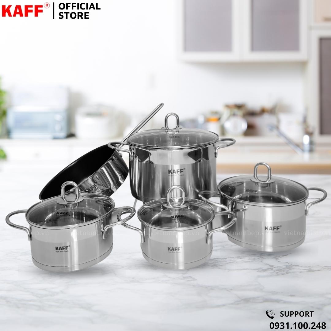 Nồi Inox cao cấp  KAFF KF-ST09304 size 18x9cm-Hàng chính hãng