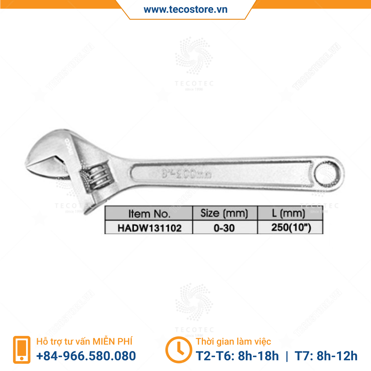 Mỏ lết INGCO HADW131102
