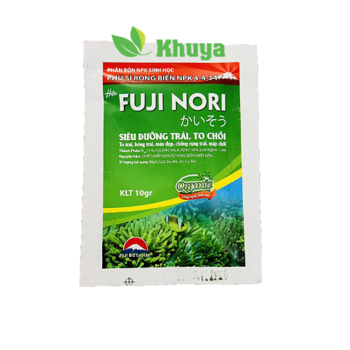 Phân bón hữu cơ Fuji Nori gói 10gr Nhật Bản Siêu dưỡng to chồi