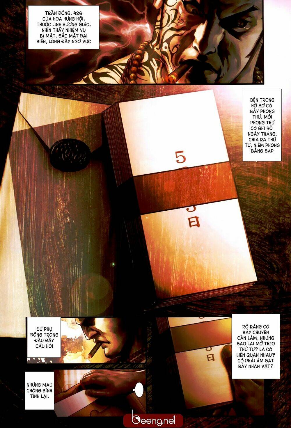 hỏa hồng niên đại hắc cốt đường chapter 455 4