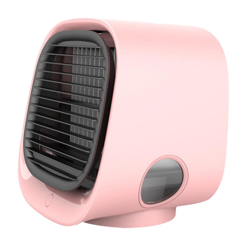 2x Portable Air Cooler Fan Desktop Cooling Air Conditioner Humidifier