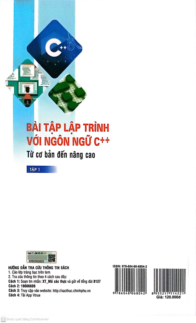 Bài tập lập trình với ngôn ngữ C++ từ cơ bản đến nâng cao tập 1