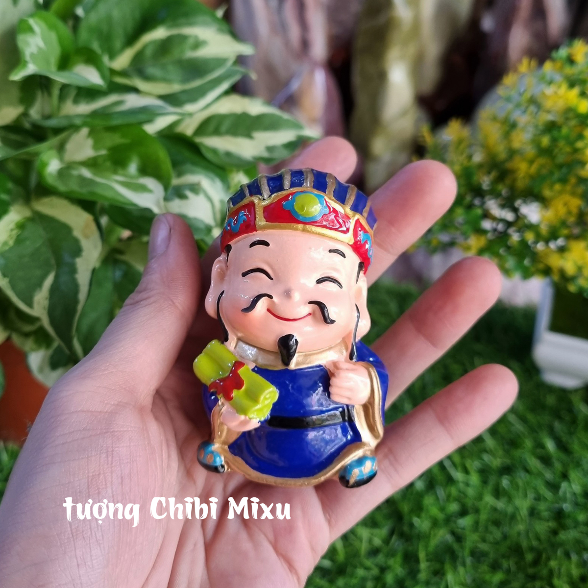 Bộ Tam Đa Phúc Lộc Thọ 7.5cm - không kèm đế