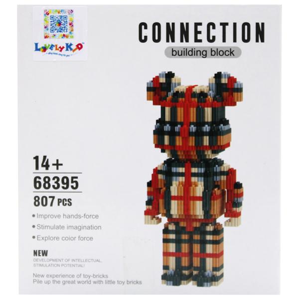 Đồ Chơi Lắp Ráp Mô Hình Nhân Vật Bearbrick - LinkGo 68395