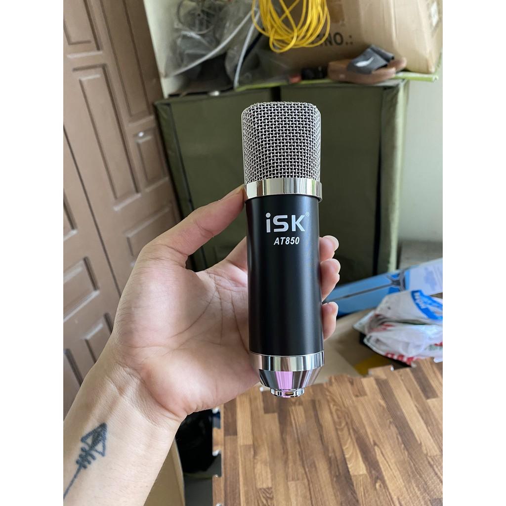 Mic Thu Âm AT850 FREE SHIP Hát Livestream , Karaoke ,Thu Âm . Chất Lượng Âm Thanh Cực Hay , Độ Bền Cực Cao