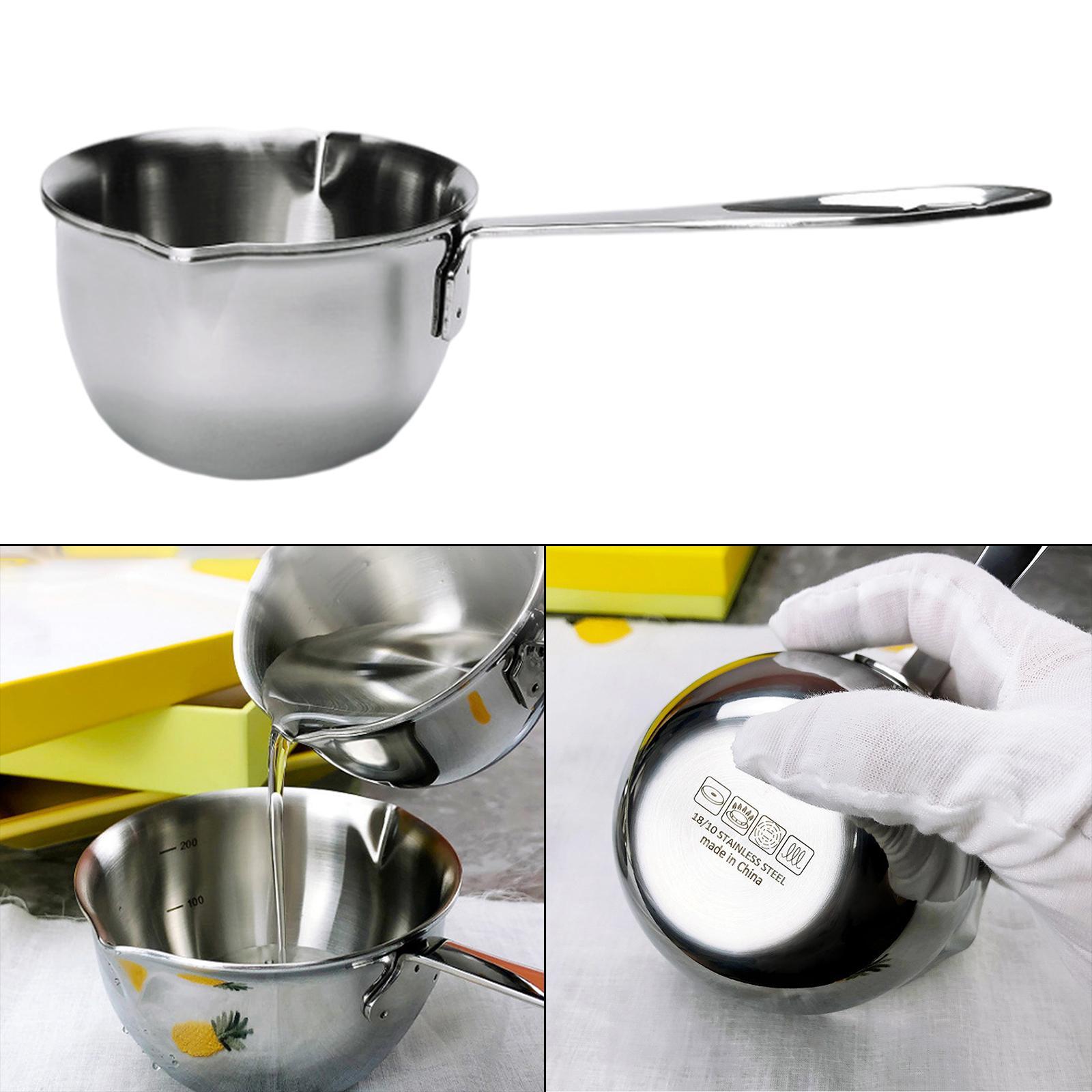 Saucepan with Ergonomic Handle with Butter Melting Pot Sauce Pot