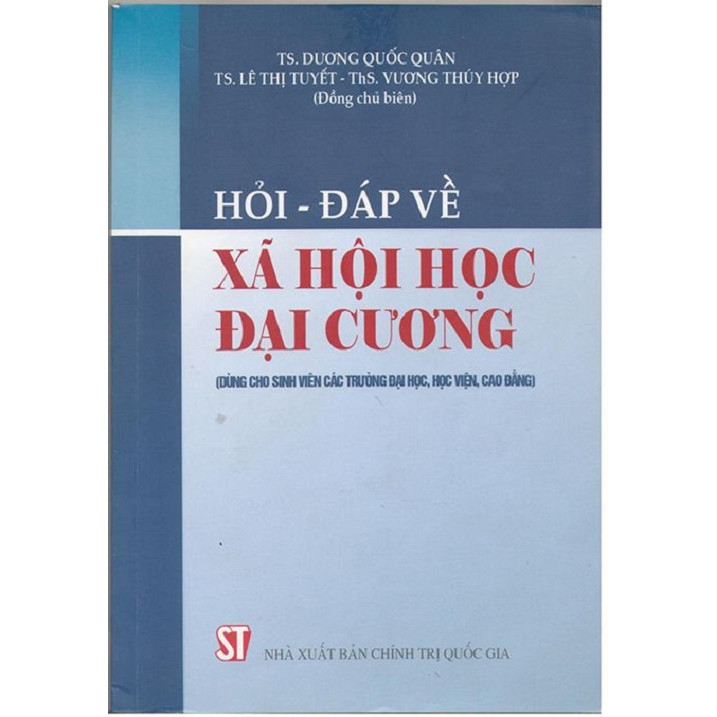 Sách Hỏi Đáp Về Xã Hội Học Đại Cương