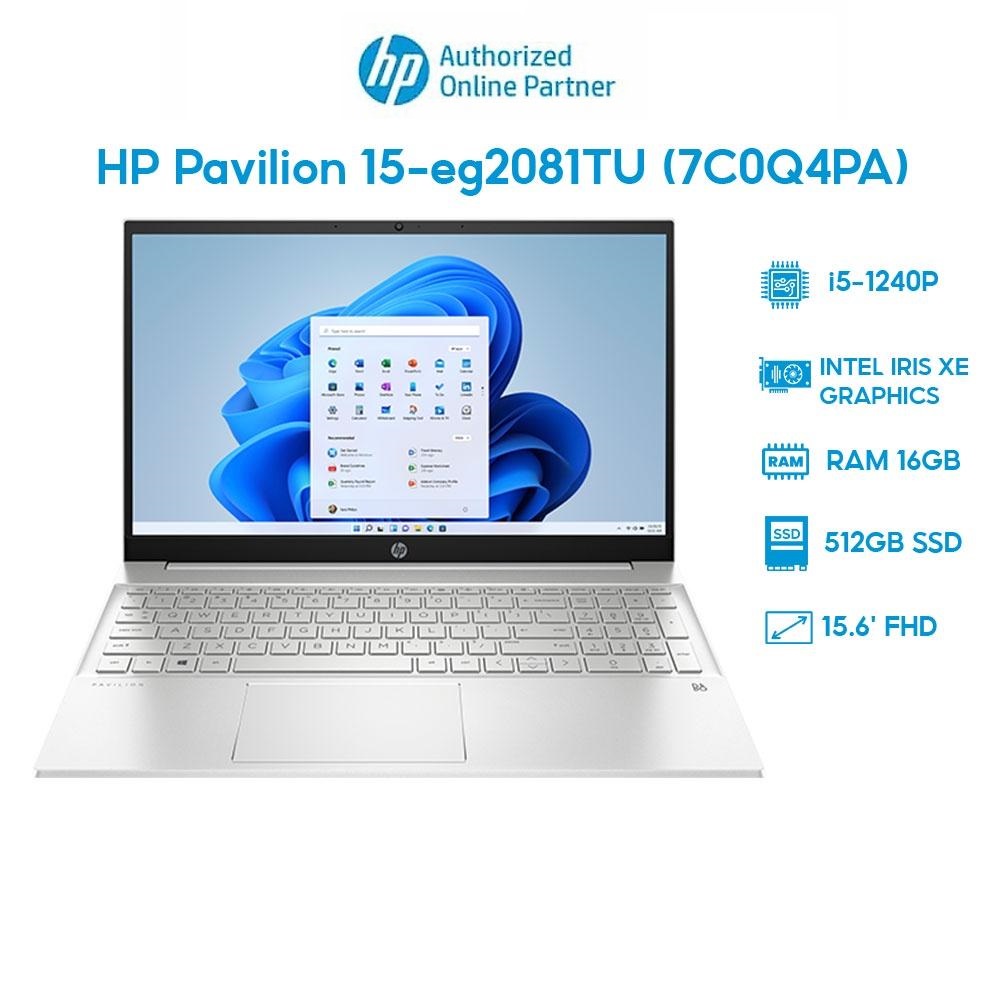 Laptop HP Pavilion 15-eg2081TU 7C0Q4PA (i5-1240P | 16GB | 512GB | Intel Iris Xe Graphics | 15.6' FHD | Win 11) Hàng chính hãng