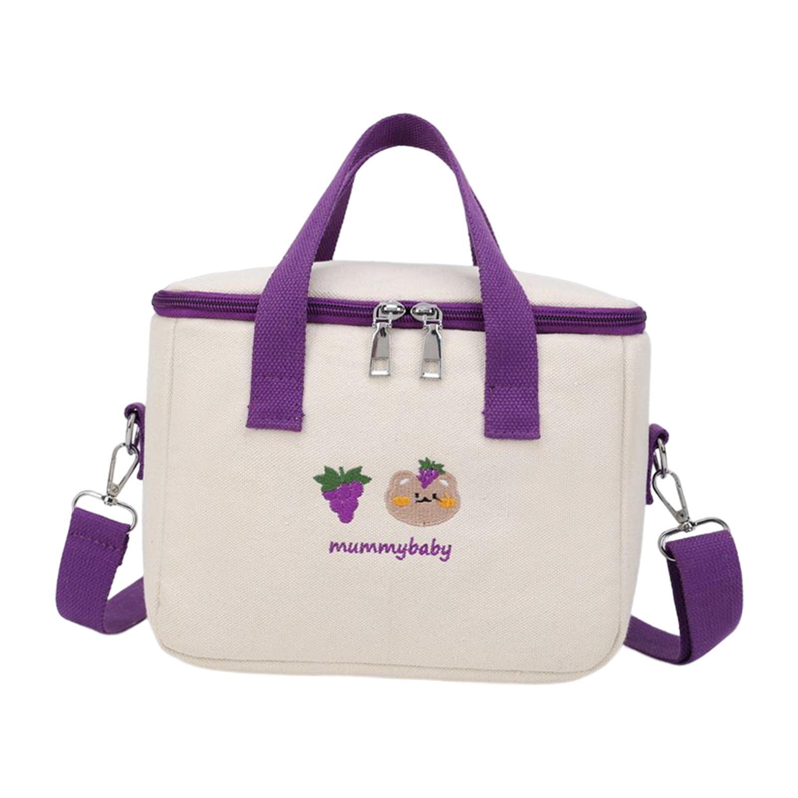 Portable lunch Storage Bag Insulated Lunch Box Keep Warm for Camping Children Adults