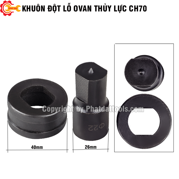 Khuôn đột OVAN cho dòng máy đột CH70-HHM70