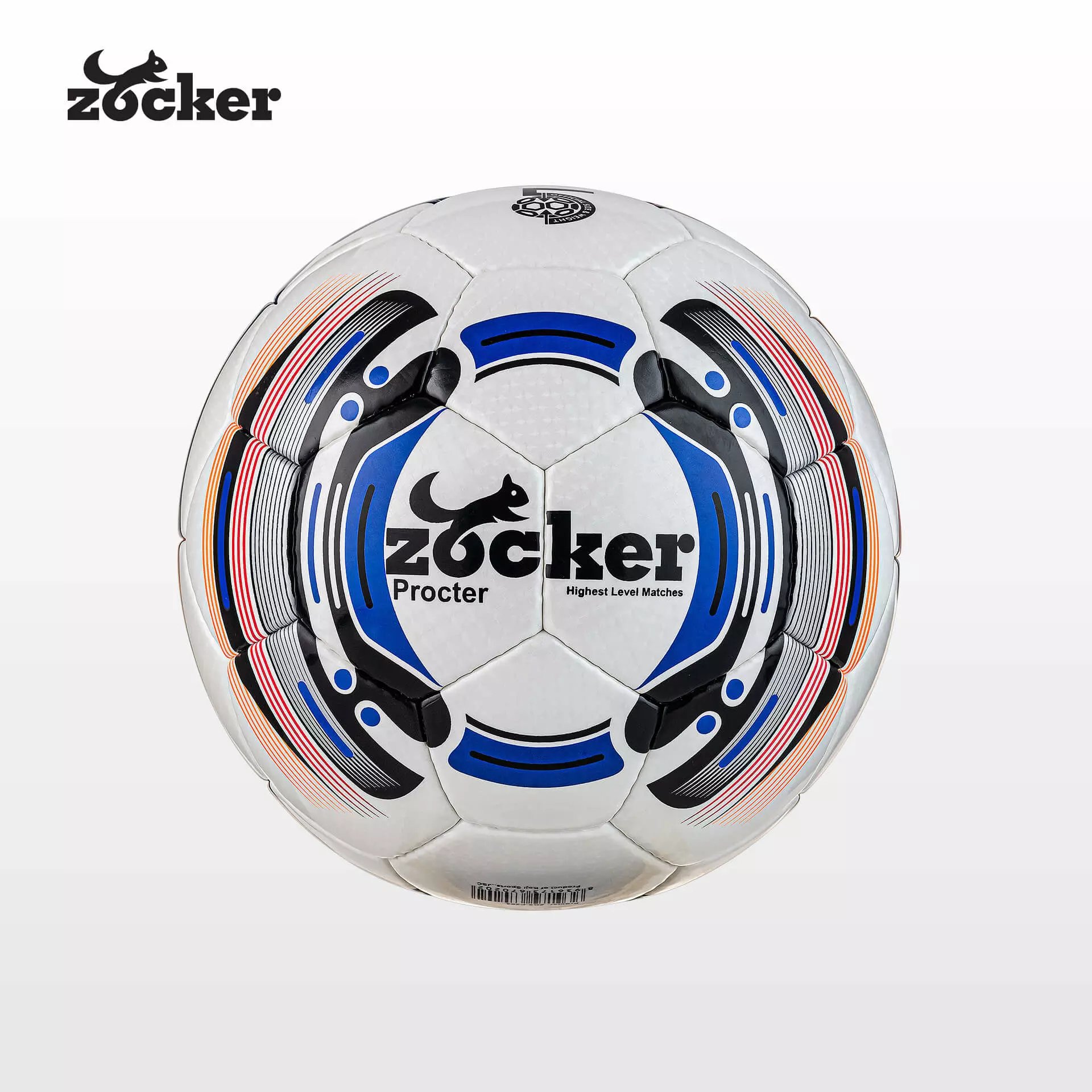 Quả Bóng Đá Zocker Số 5 Procter ZK5-P203 VN Đá siêu êm, Miễn phí vận chuyển