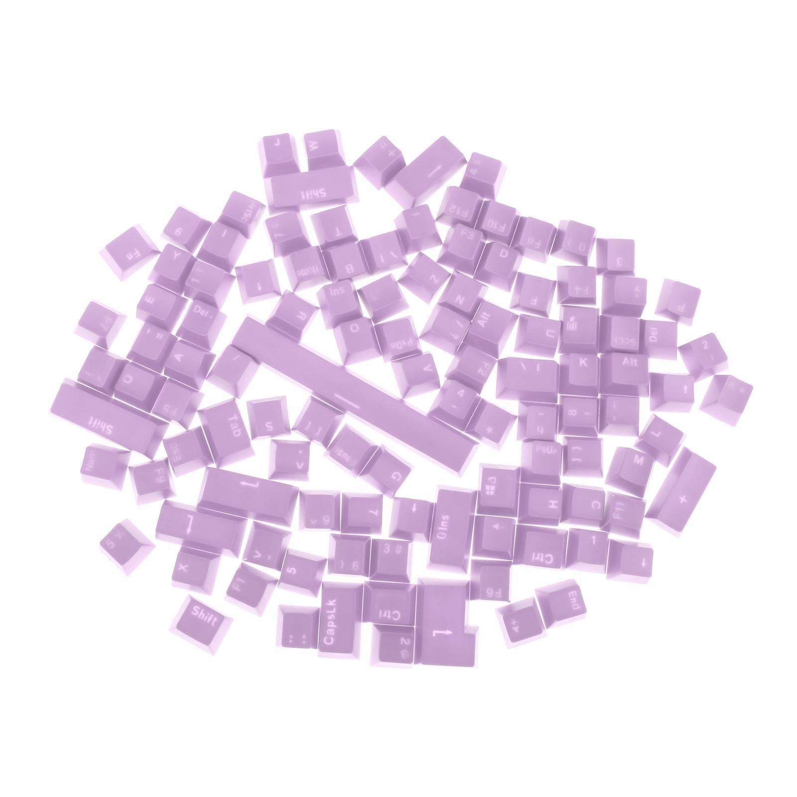 2set 108-Key/set ABS Translucent Keycaps Key Caps for Mechanical Keyboards