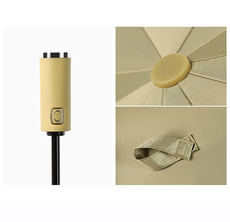 Ô Dù Tự Động Nút Bấm 2 Chiều Che Nắng Mưa Nhỏ Gọn Sang Trọng