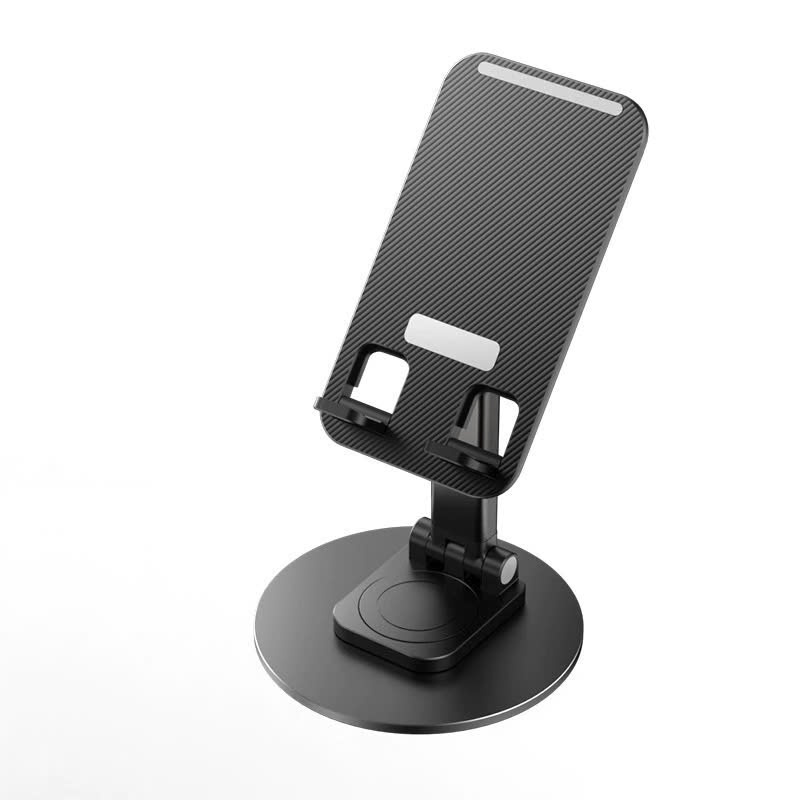 Giá đỡ điện thoại bằng kim loại xoay 360° có thể gấp gọn, chân đế vững chắc - Hàng Nhập Khẩu