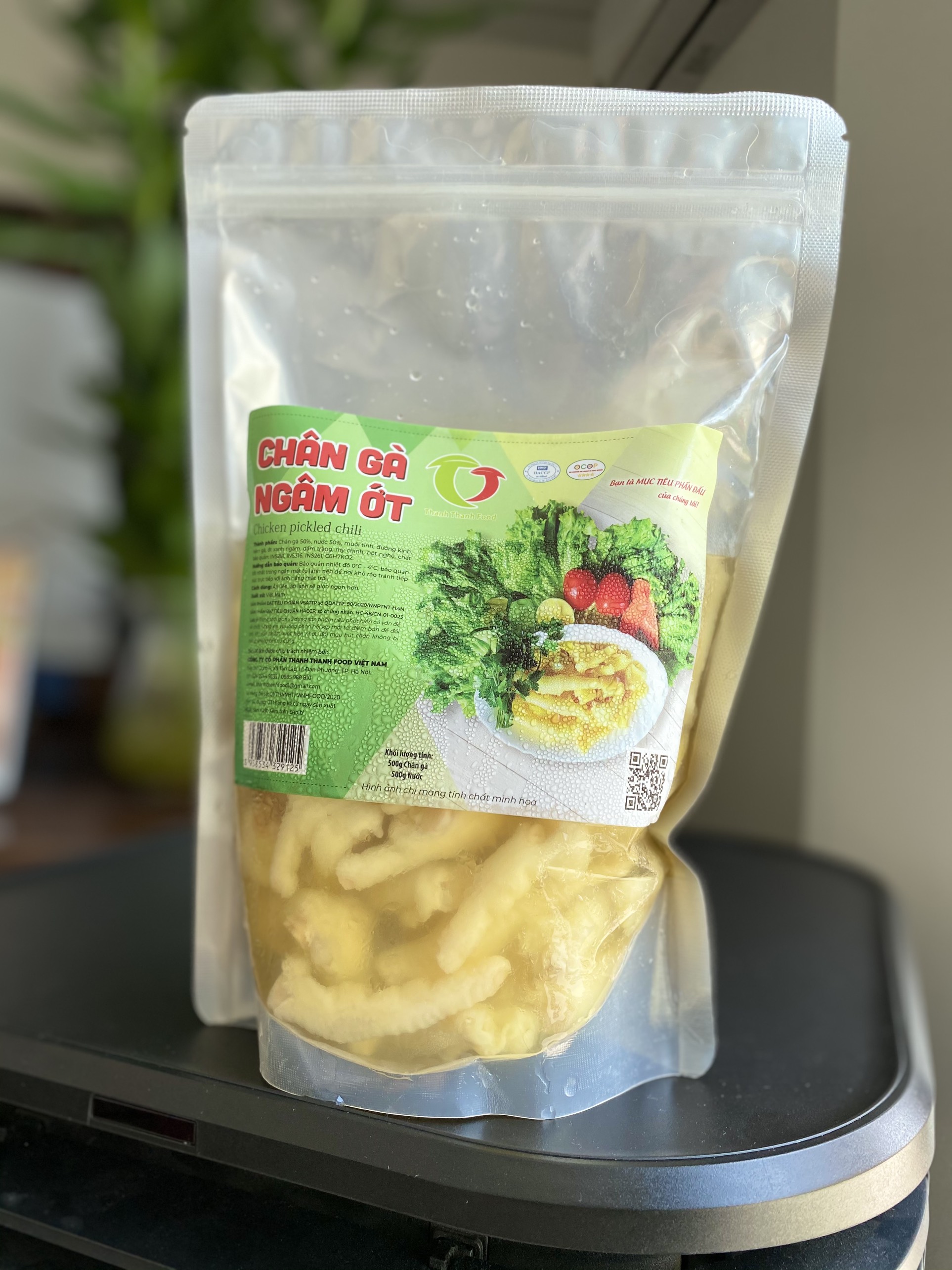 CHÂN GÀ NGÂM ỚT 500G OCOP VIETNAM THANH THANH FOOD