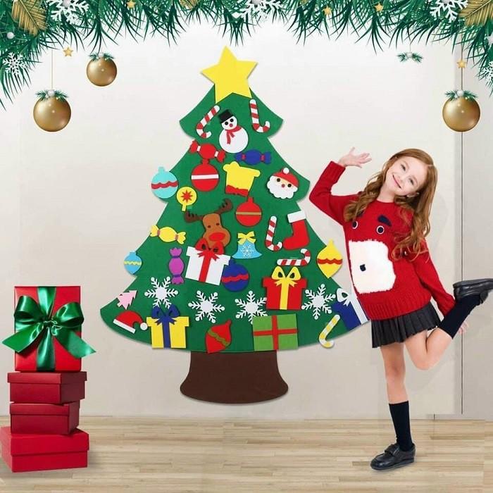 Set DIY trang trí cây thông Noel - thông Giáng Sinh của bé