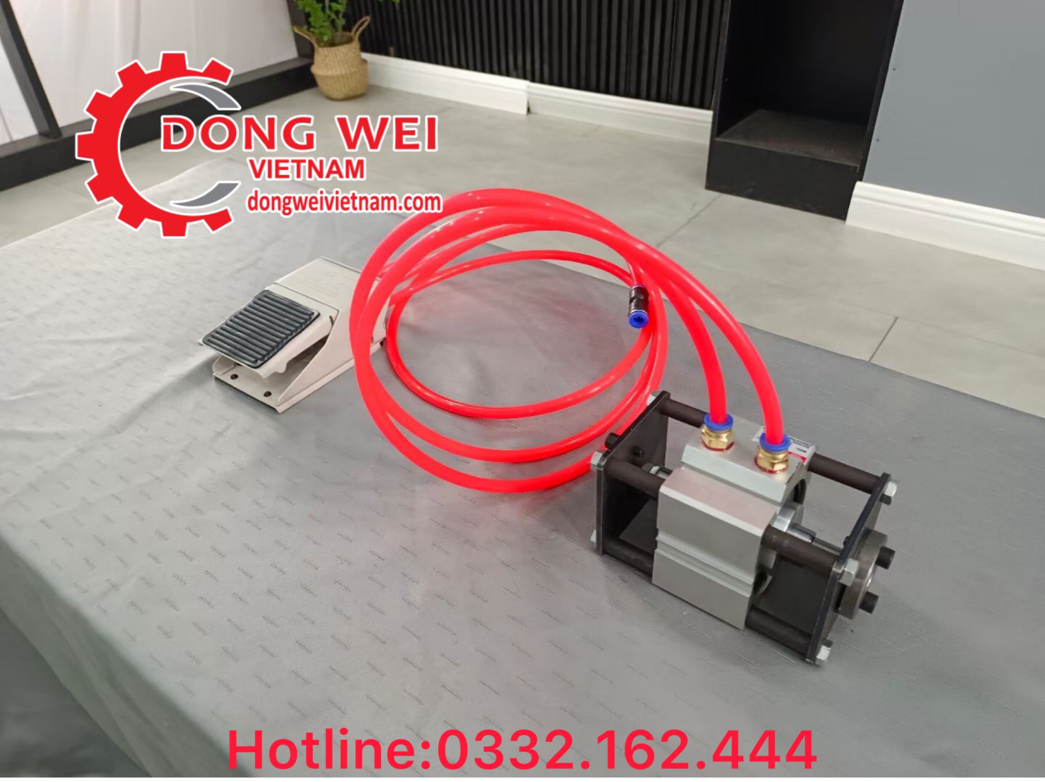 Máy đột dập che lỗ cam, lỗ vít ,CÓ KÈM MŨI KHOAN MỒI. Máy dập nẹp, máy dập chỉ, máy dập nẹp nhựa