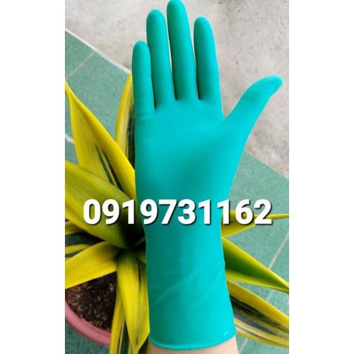 Găng Tay Latex Cổ Cao Siêu Dai, Tái Sử Dụng Được Nhiều Lần, Găng Tai Chế Biến Thủy Sản
