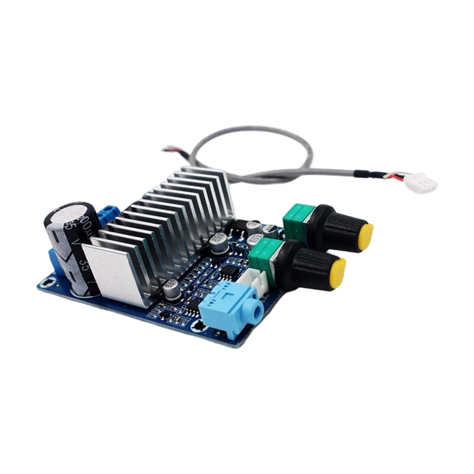 Amplifier Board 100W DC12-24V Stereo Subwoofer Audio for Home Audio DIY Car