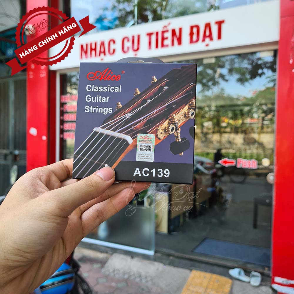 Bộ Dây Đàn Guitar Classic Alice AC139 - Hàng Chính Hãng