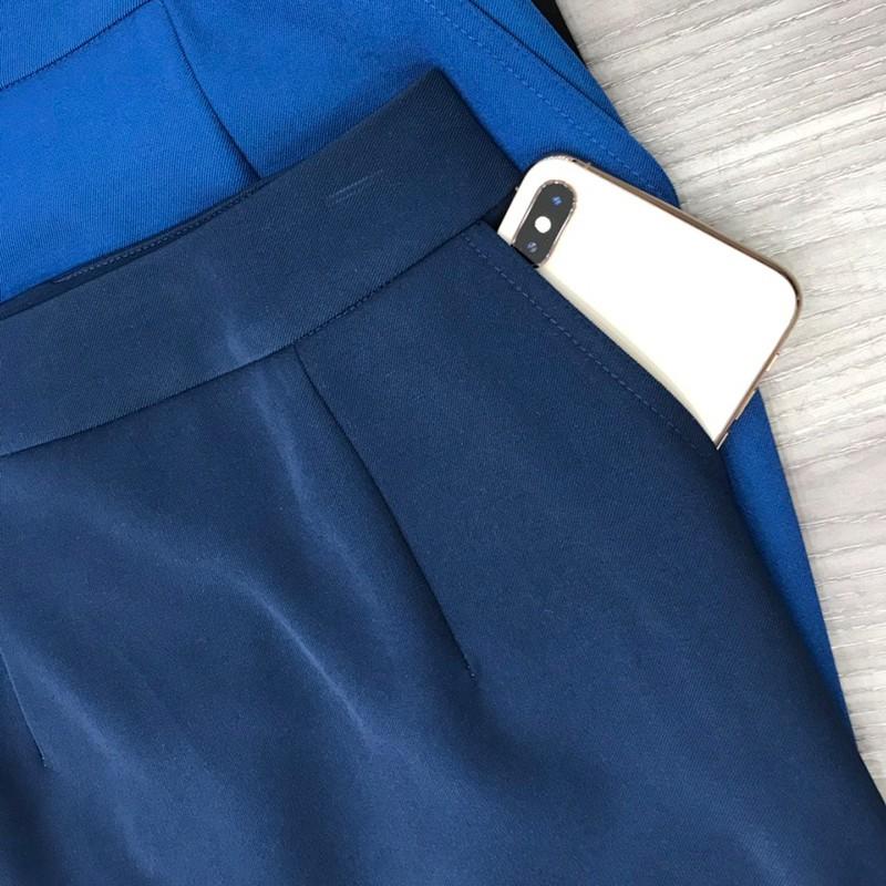 Chân váy nữ công sở Cúc Fashion CV001 bút chì túi đẹp