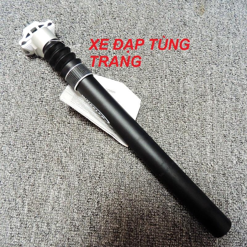 Cọc yên xe đạp nhún, giảm xóc hợp kim nhôm 27,2 * 350mm Nhật Bản