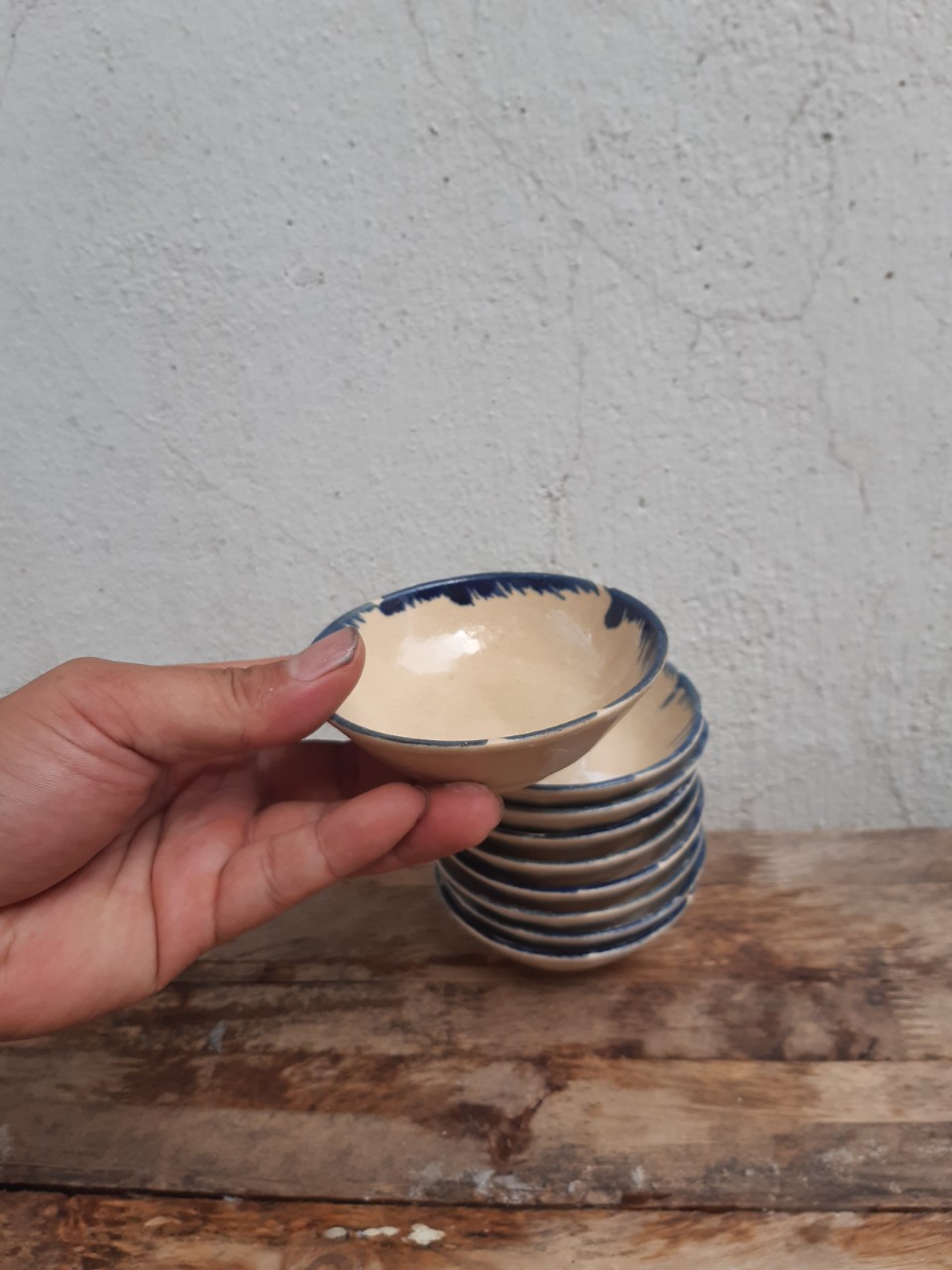 30 Chén bánh bèo trứng nướng lòng sâu lán như hình