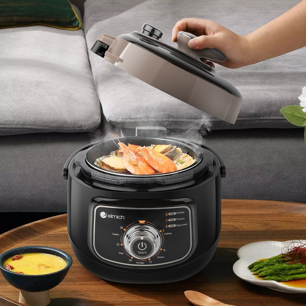 NỒI ÁP SUẤT ĐIỆN/NỒI HẦM ELMICH PCE-1805 / PCS-1803 - Hàng Chính Hãng