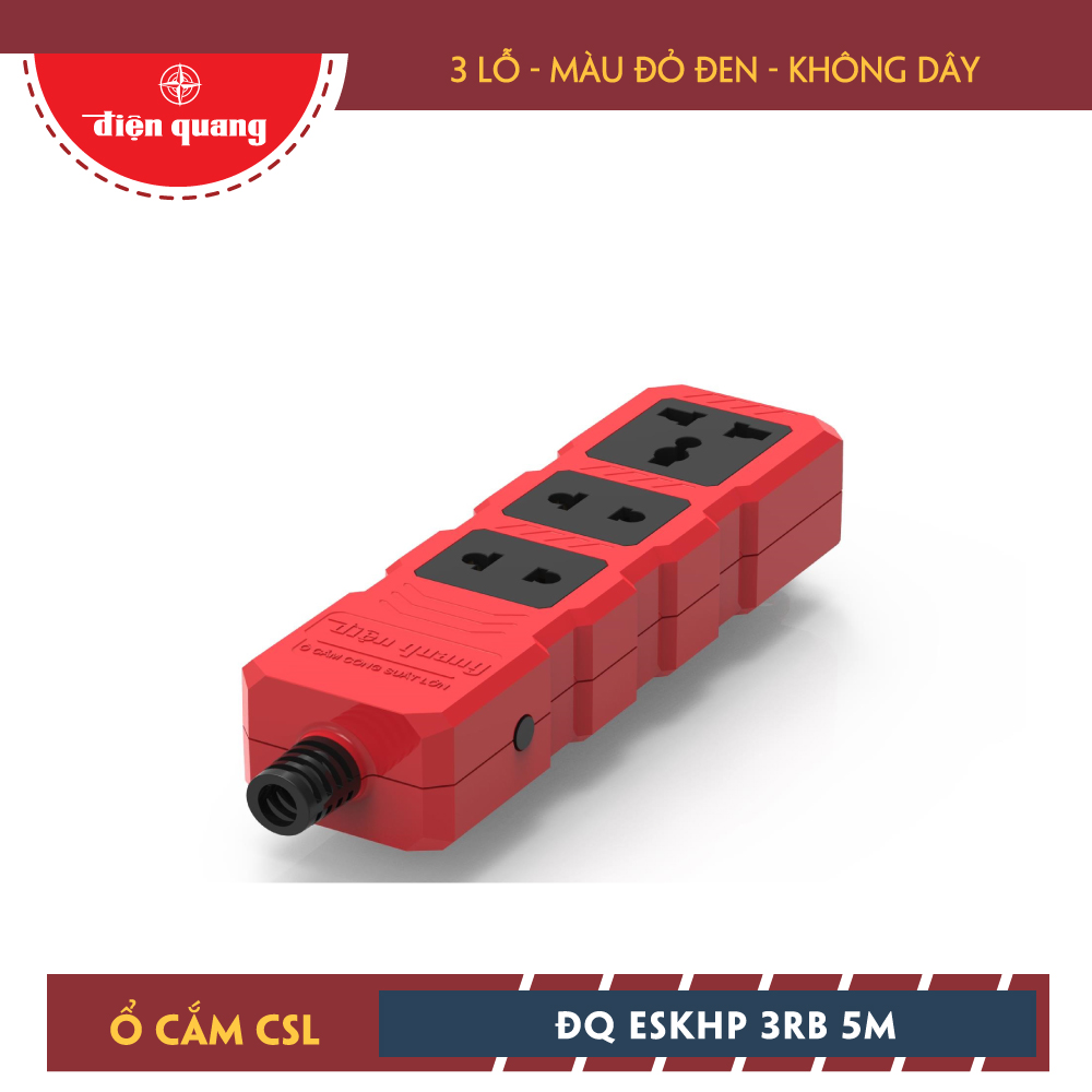Ổ Cắm Công Suất Lớn Điện Quang ĐQ ESKHP 3RB