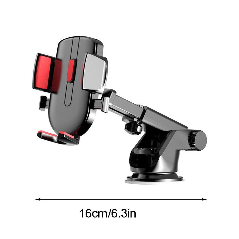 Giá đỡ, kẹp điện thoại trên ô tô có cần kéo dài - giá đỡ điện thoại trên ô tô