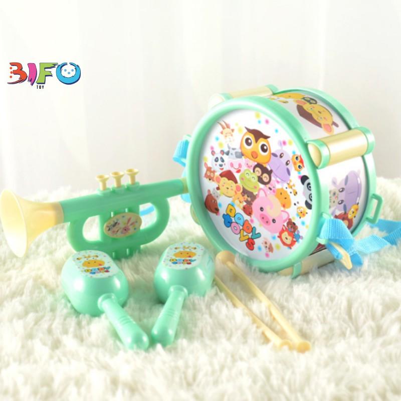 Bộ đồ chơi set nhạc cụ cho bé phát triển tài năng âm nhạc