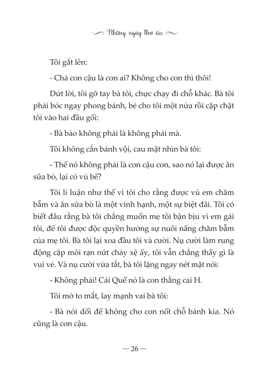 Những Ngày Thơ Ấu (Tái Bản)