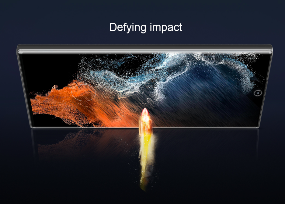 Miếng dán kính cường lực full 3D cho Samsung Galaxy S21 Ultra, S22 Ultra , S23 Ultra hiệu Nillkin CP+ Max - Hàng nhập khẩu