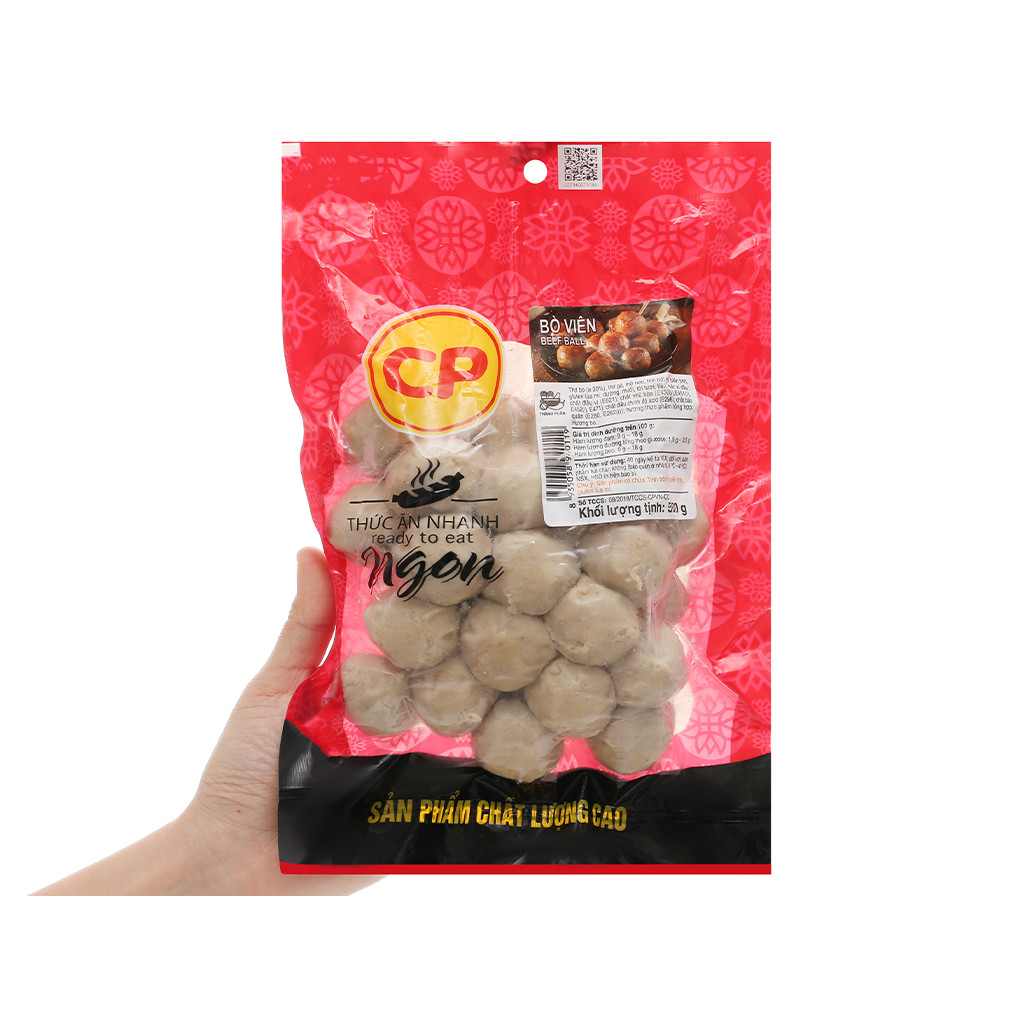- Bò viên CP - Loại 500g