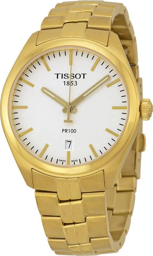 Đồng Hồ Nam Dây Thép Không Gỉ Tissot T101.410.33.031.00 (39mm) - Trắng