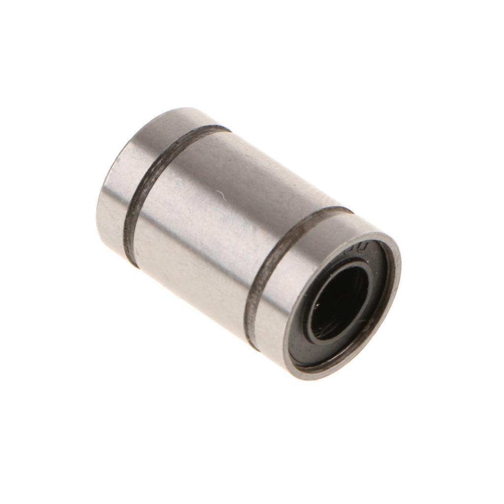 12Packs LM6UU 6mm Inside Dia Linear Ball Bearing Bushing for 3D Printer 17mm
