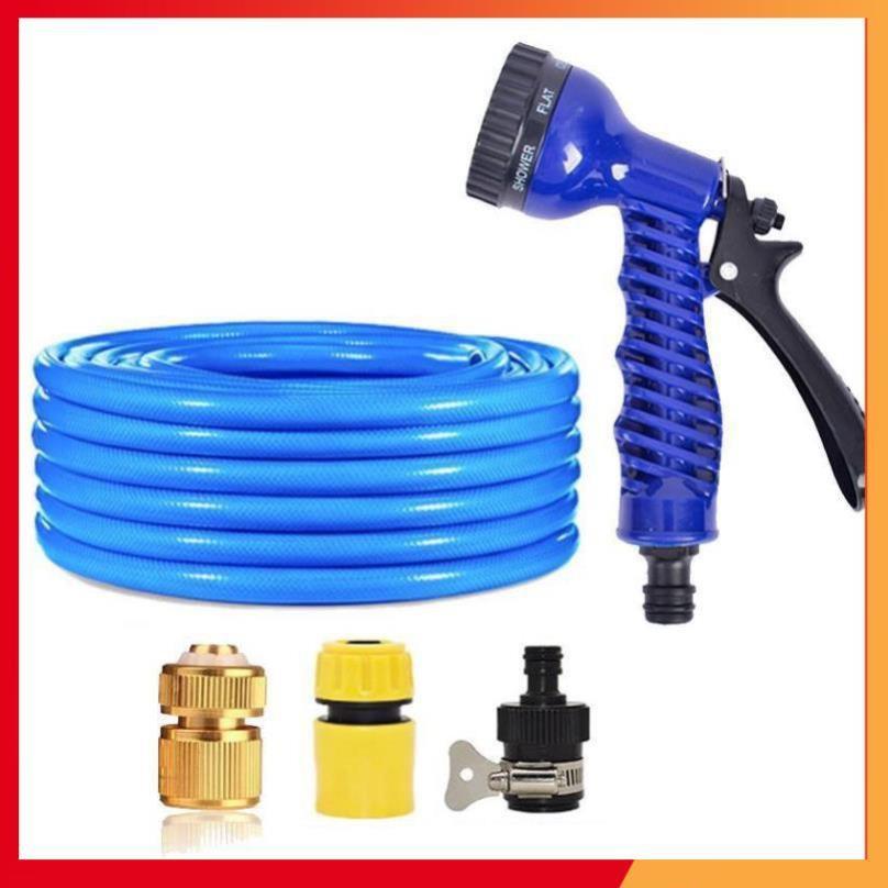 Bộ dây vòi xịt rửa xe, tưới cây, dọn dẹp nhà cửa 7-10m 206843