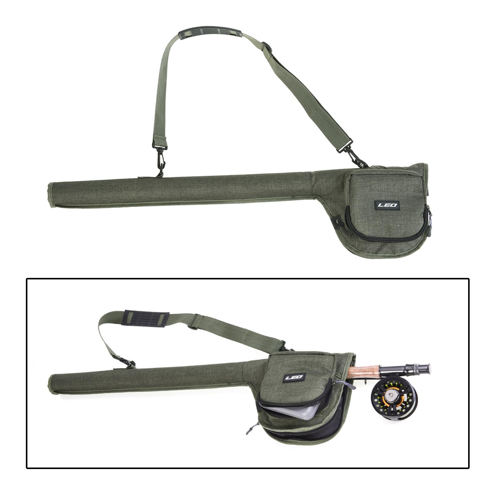 Fishing Pole Bag Fishing Rod Case Fishing Pole Reel Storage Bag Portable Fishing Rod Holder Fishing Pole Reel Case for Men Gift Accessories