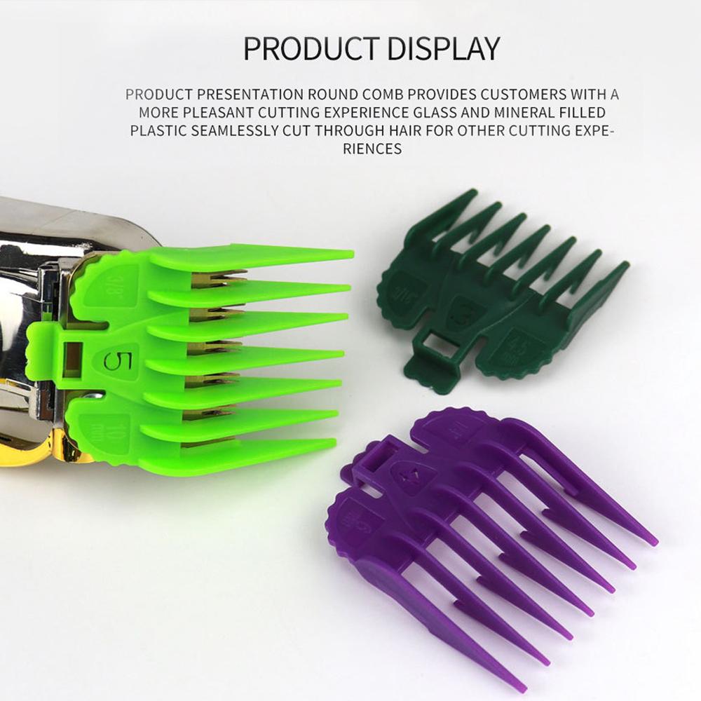 Bộ 8 cái lượt gắn tông đơ được làm bằng vật liệu PP, thiết thực và dế lắp ráp