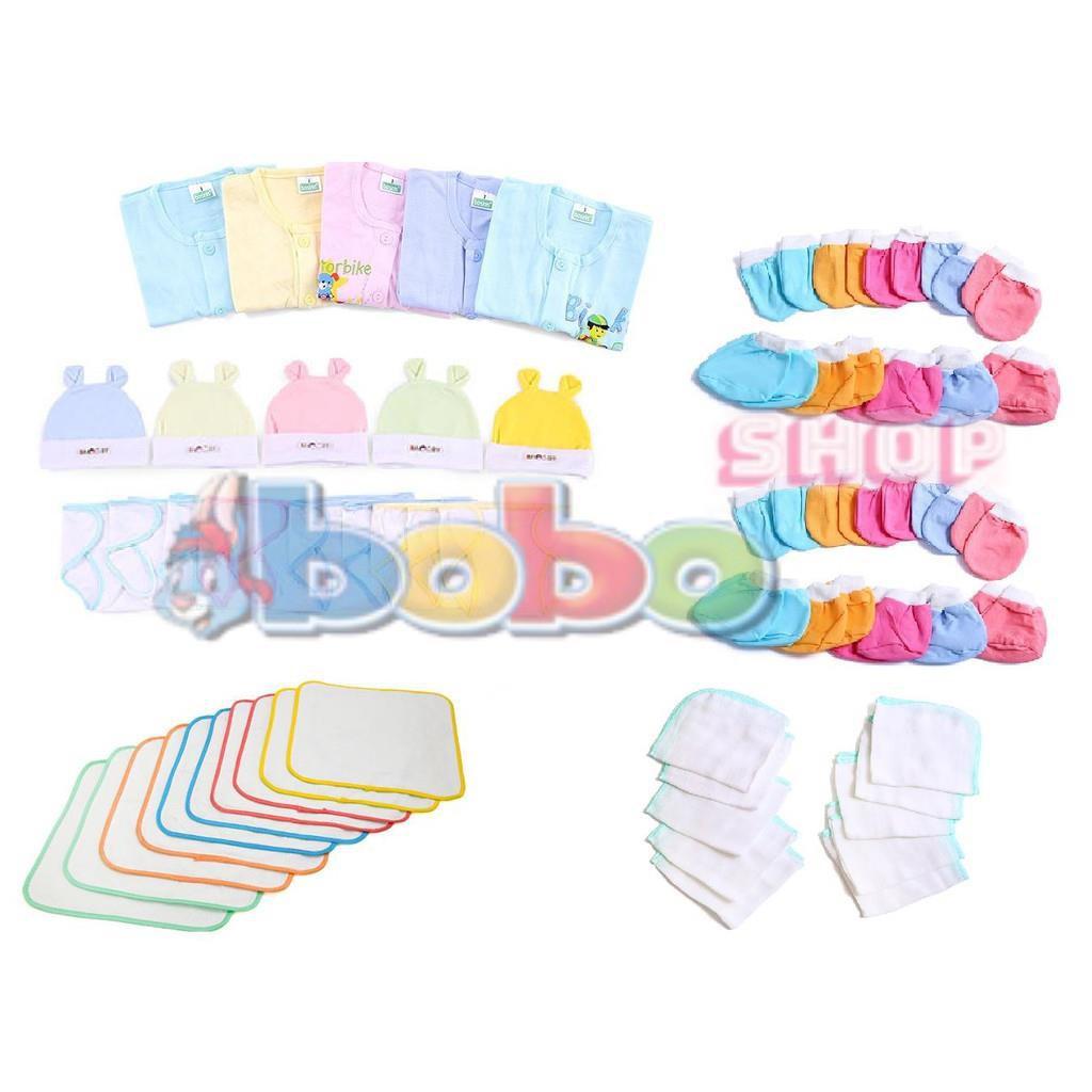 60 Món Áo Bác Sĩ Màu Cho Bé Sơ Sinh 2-8Kg (Áo Tay Ngắn/Tay Dài Màu)
