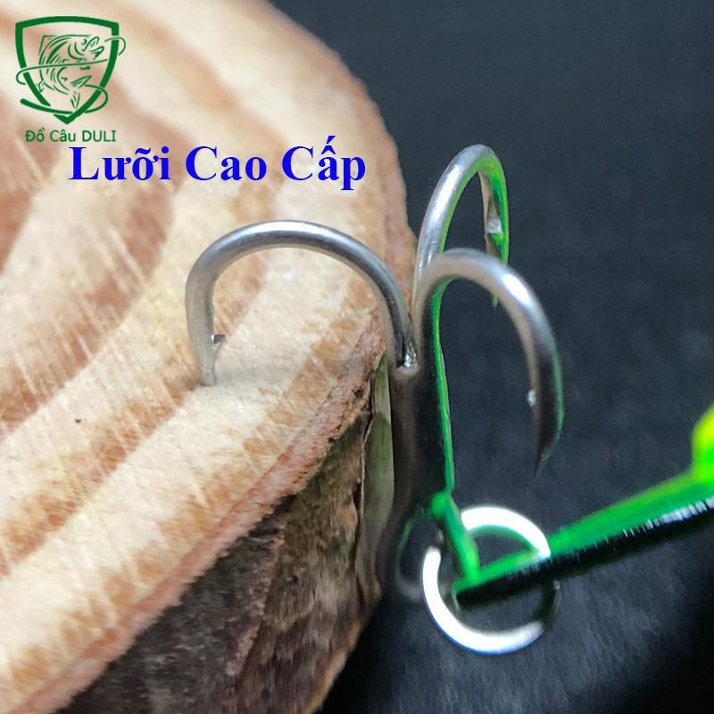 Mồi câu lure cá sắt VIB , mồi lure cá lóc, cá chẽm .. full lưỡi BKK - MG-5