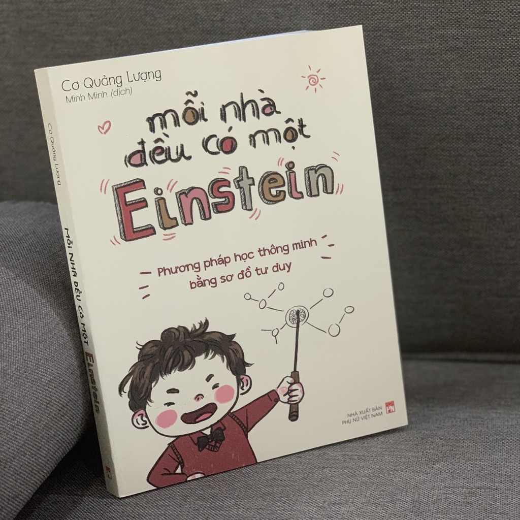 Sách - Mỗi Nhà Đều Có Một Einstein, Phương Pháp Học Thông Minh Bằng Sơ Đồ Tư Duy